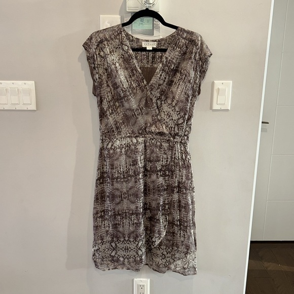 Velvet By Graham & Spencer Regan Snake Printed Mini Dress - Picture 3 of 8